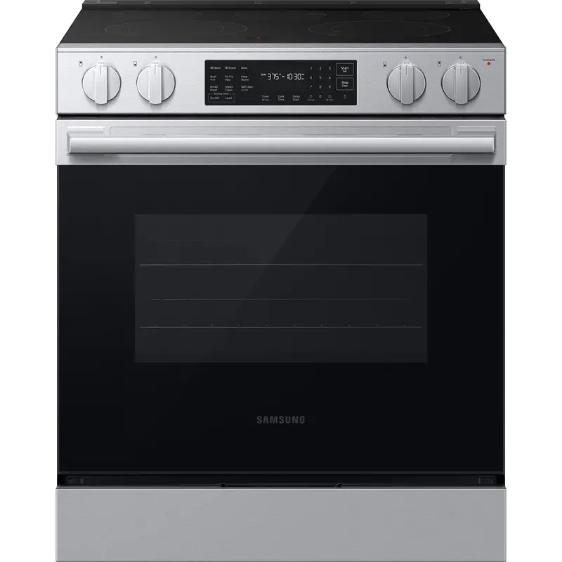 Samsung 30-Inch Stainless Steel Electric Range – Nse70H63Srac 1