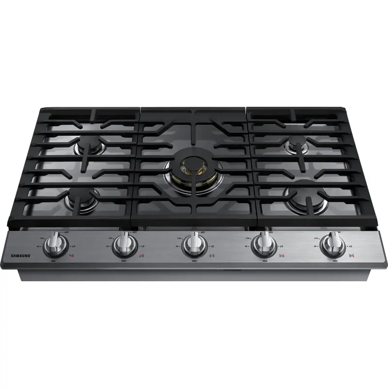 Samsung 36-Inch Gas Cooktop – Stainless Steel (Na36N7755Ts) 1