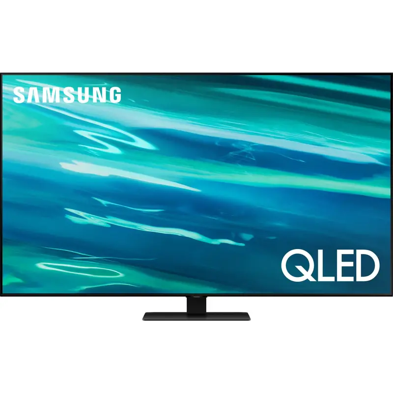 Samsung 50-Inch Qled 4K Smart Tv – Sleek Black Design (Qn50Q80Aafxzc) 1