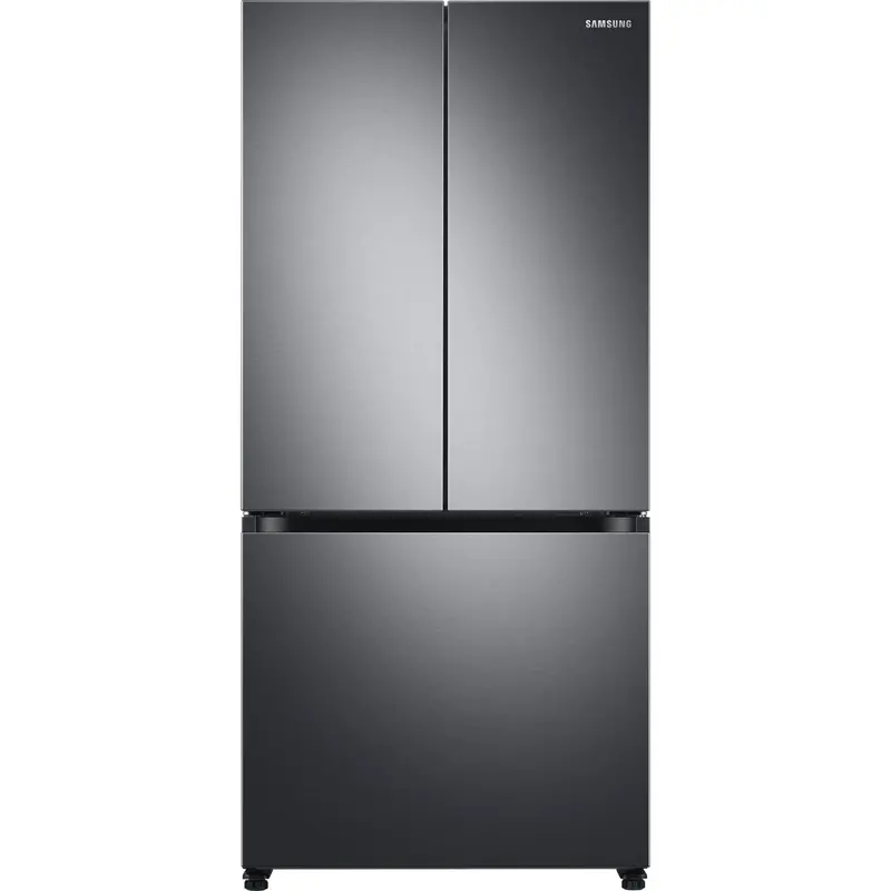 Samsung Bottom-Freezer Refrigerator Rf18A5101Sg In Black Stainless Steel 1