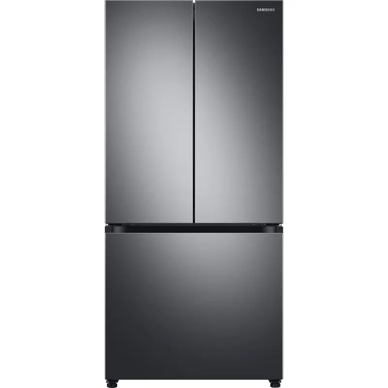 Samsung French Door Refrigerator – 25 Cu. Ft., Black Stainless Steel (Rf25C5551Sg) 1