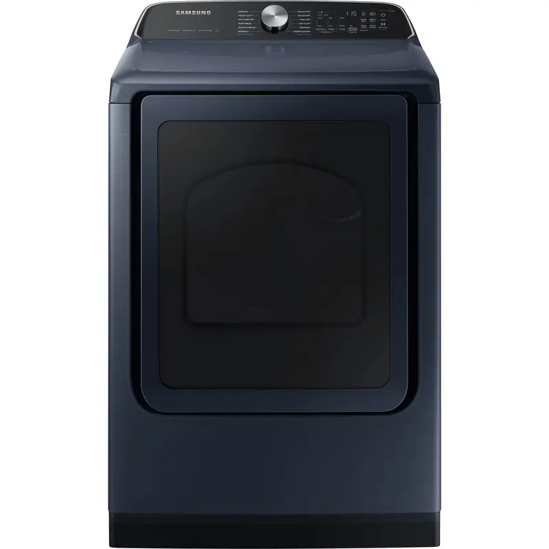 Samsung Navy Steam Dryer With Advanced Fabric Care (Dve54Cg7155Dac) 1