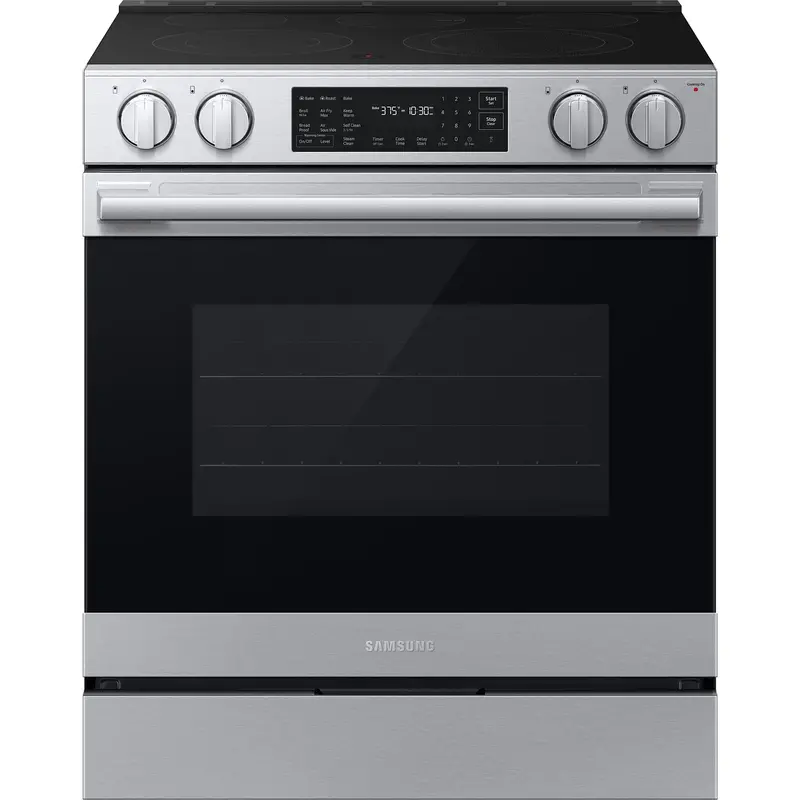 Samsung True Convection Gas Range – Nse80H63Srac, Stainless Steel 1