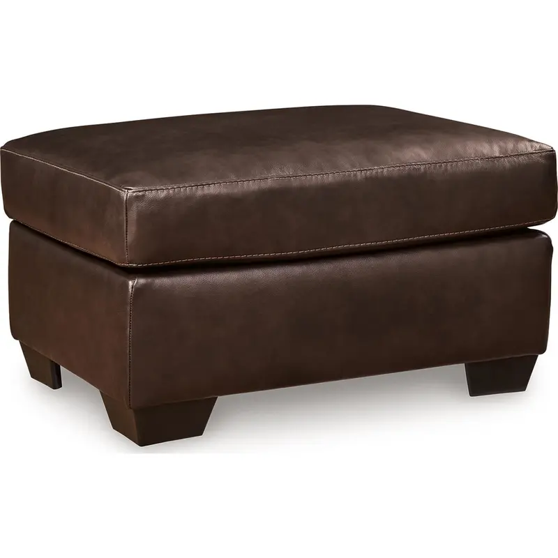 Santorine Dark Brown Ottoman 1