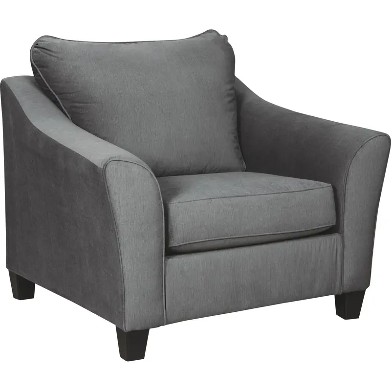 Sanzero Graphite Chair-And-A-Half – Deep-Seated Lounge Seating 1