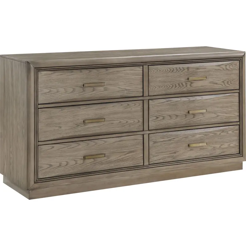 Savannah 7-Drawer Dresser In Cocoa Grey 1