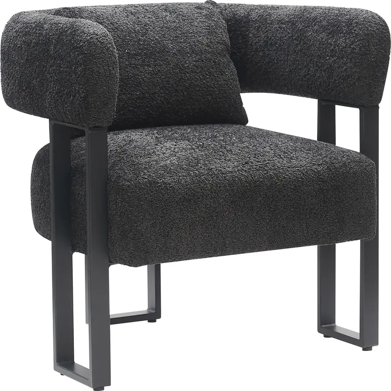 Scarlet Charcoal Accent Chair 1