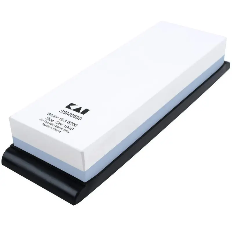 Shun 1000/6000 Grit Dual-Sided Whetstone For Precision Sharpening 1