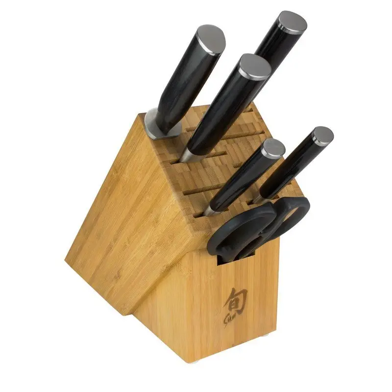 Shun Classic 7-Piece Essential Knife Block Set 1