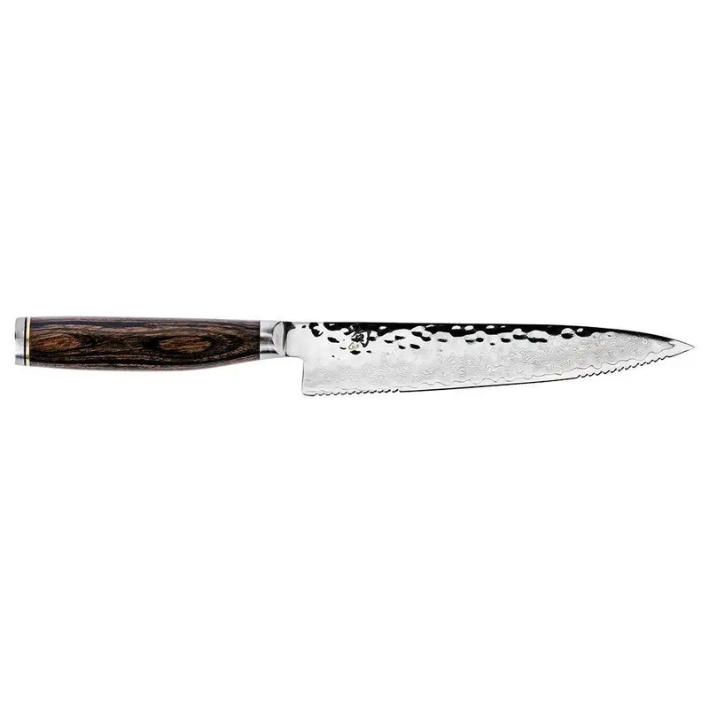 Shun Premier 6.5-Inch Serrated Utility Knife For Delicate Tasks 1