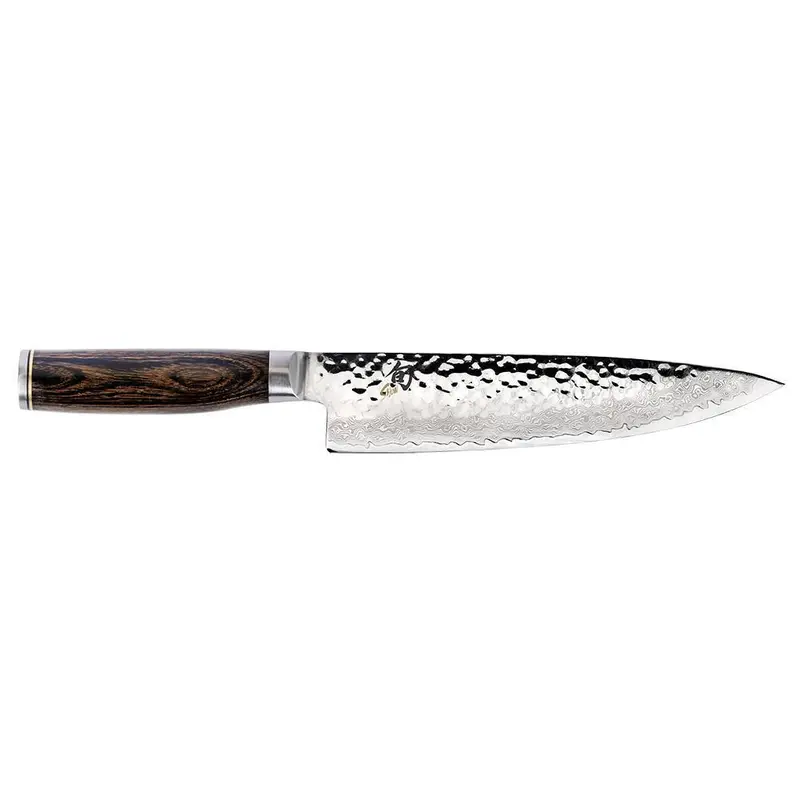 Shun Premier Chef Knife – Elite Damascus Construction With Pakkawood Handle 2