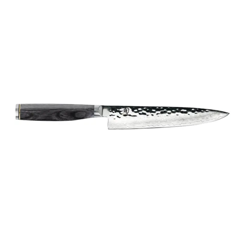 Shun Premier Grey 6.5-Inch Utility Knife – Sleek Design With High-Carbon Steel Edge 1