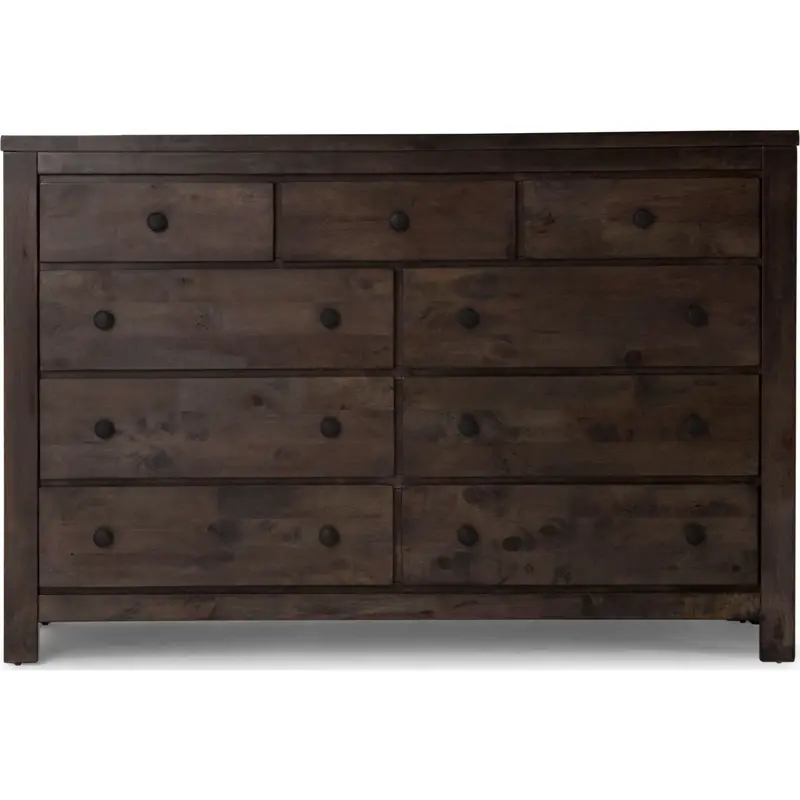 Sommerville Grey-Wood 7-Drawer Dresser 1