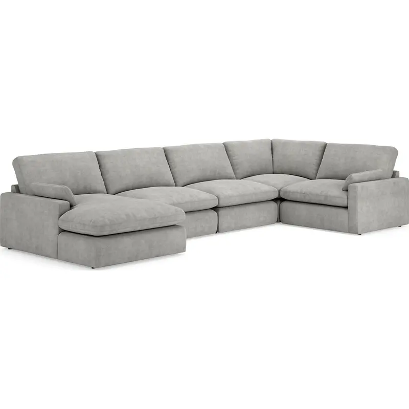 Sophie Five-Piece Customizable Sectional With Chaise Option 1