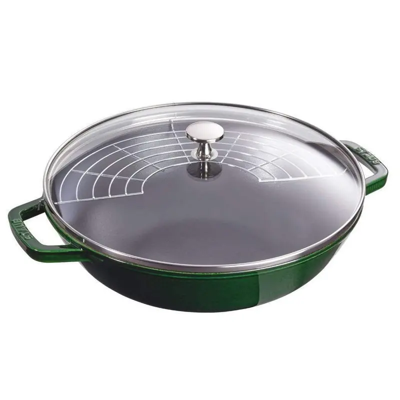 Staub Enameled Cast Iron 4.5-Quart Multi-Use Perfect Pan 1