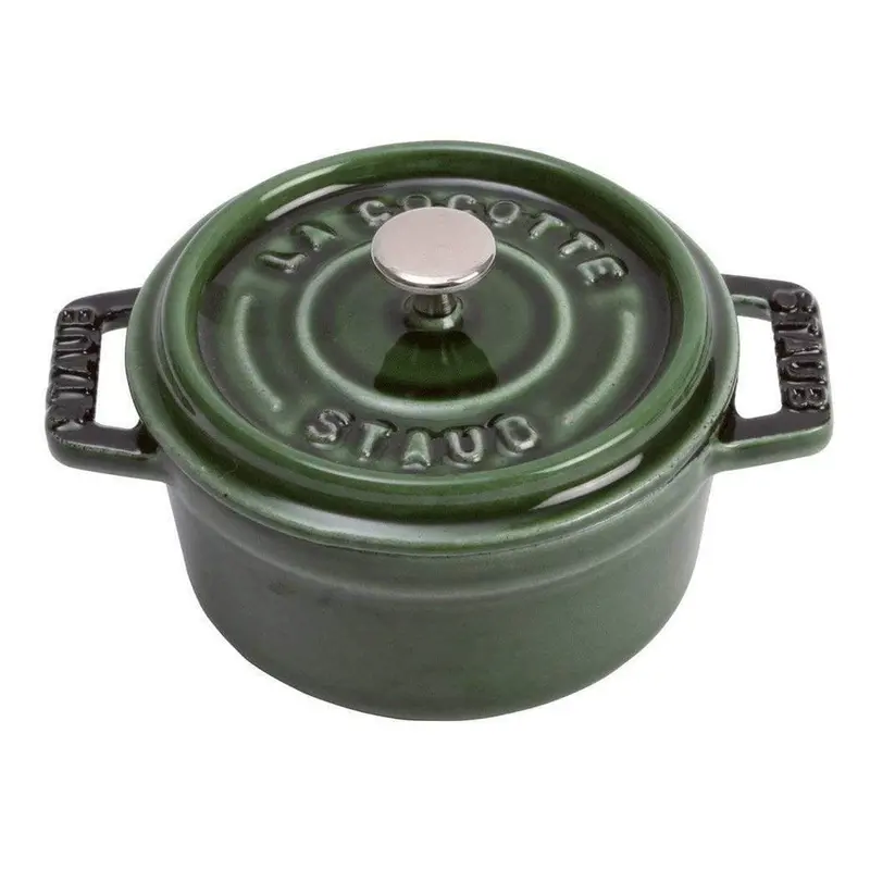 Staub Mini 0.25-Qt Round Cocotte – Enamel-Coated Cast Iron Cookware 3