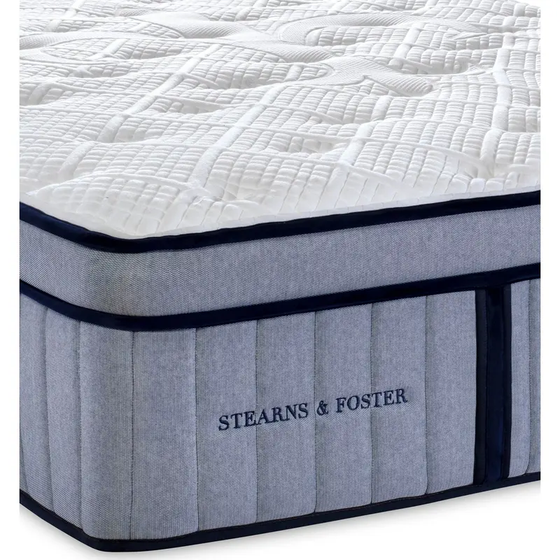 Stearns & Foster Estate Poitier Euro Top Innerspring Mattress – 16" Height 1