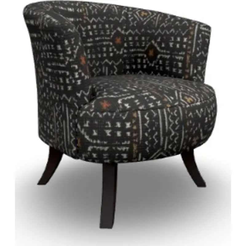 Steffen Domino-Fabric Accent Lounge Chair 1