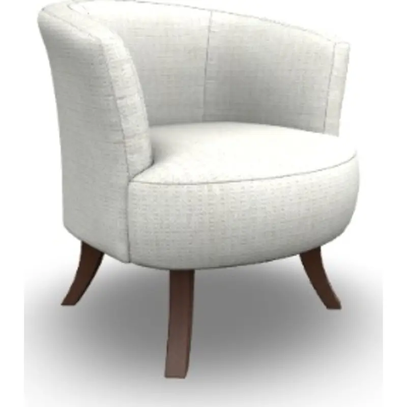 Steffen Pearl Revolution Accent Chair – Luxe Fabric Statement Seating 1