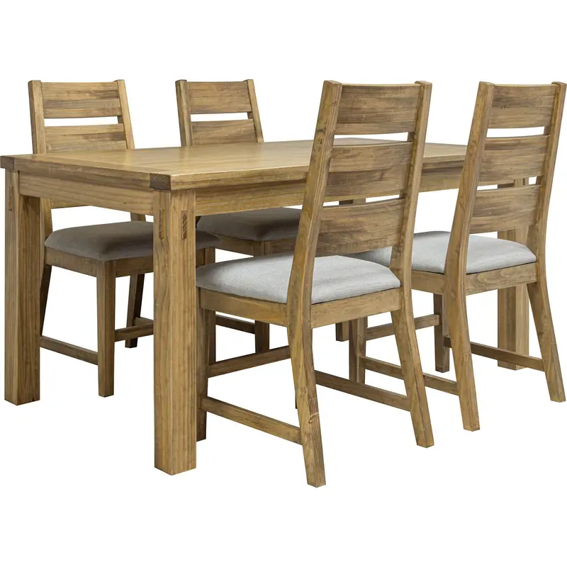 Stella 62-Inch Compact Dining Set Ideal For Small Spaces And Modern Interiors 1