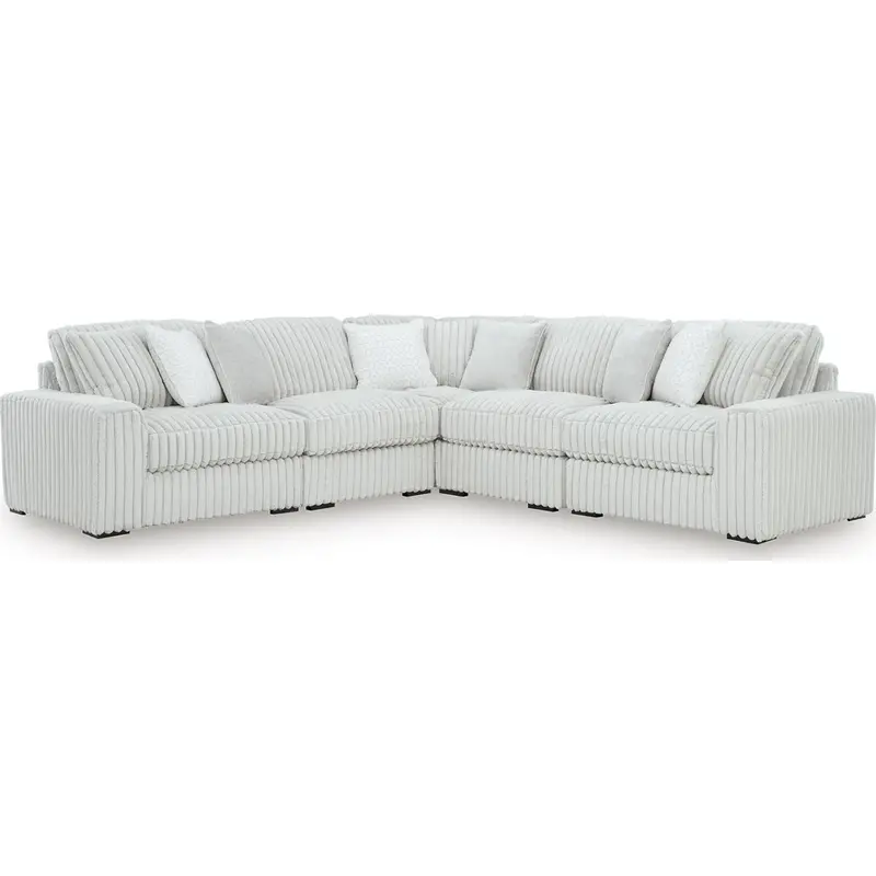 Stupendous 5-Piece Alloy-Framed Modular Sectional Sofa 1