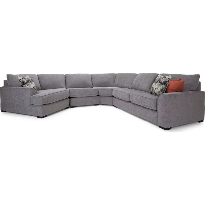 Sullivan Expandable Sectional – 4-Piece Modular Design 1