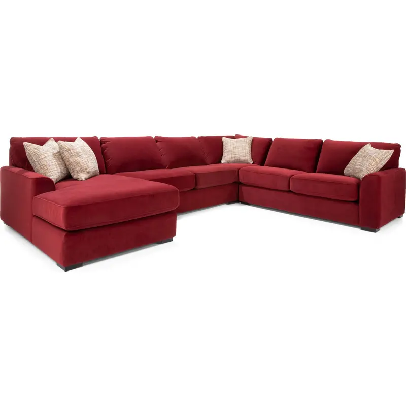 Sullivan Modern 4-Piece L-Shaped Sectional Sofa 1
