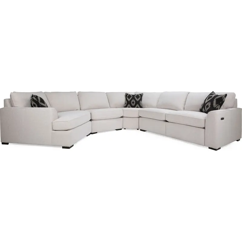 Sullivan Modular Sectional Set – 4-Piece In Spritz Ivory 1