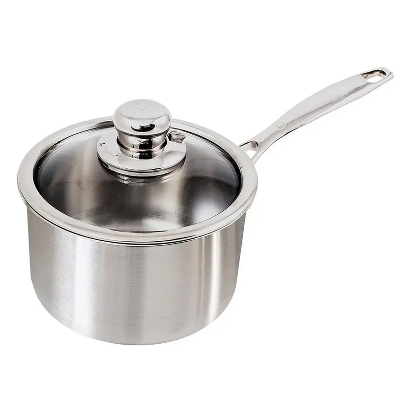 Swiss Diamond Premium Clad Stainless Steel Sauce Pan With Lid 1