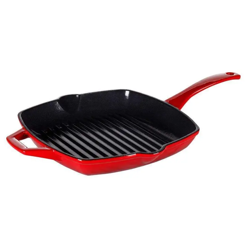 Swiss Diamond Square Grill Pan – 10.25-Inch Cast Iron Surface 1