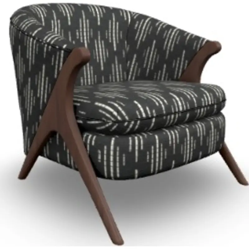 Tatiana Midnight Blue Accent Chair 1