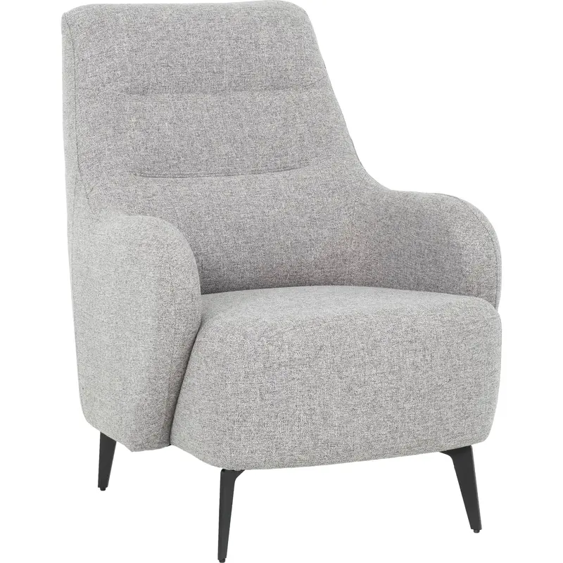 Telma Allure Grey Accent Chair – Upholstered Lounge Seating 1