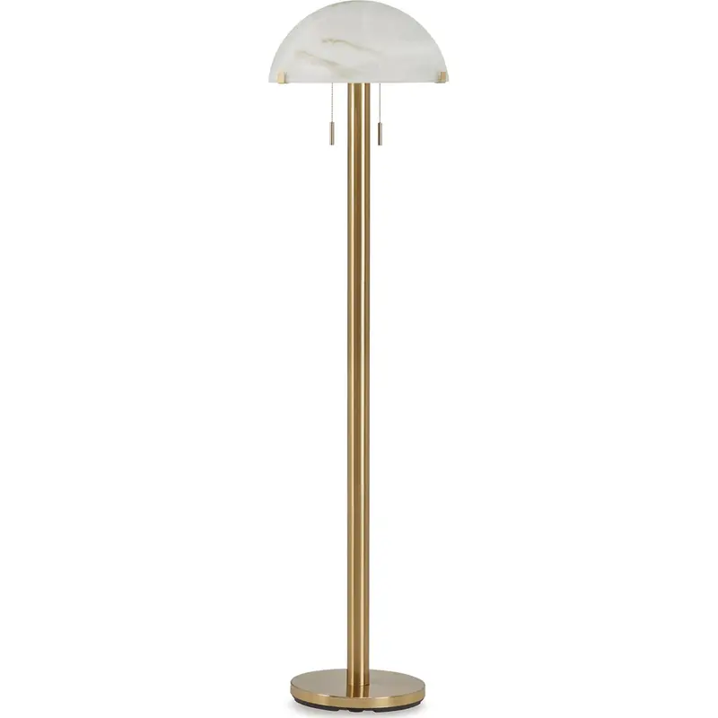 Tobbinsen Adjustable Floor Lamp – Industrial-Style 61.38" Tall Standing Light 1