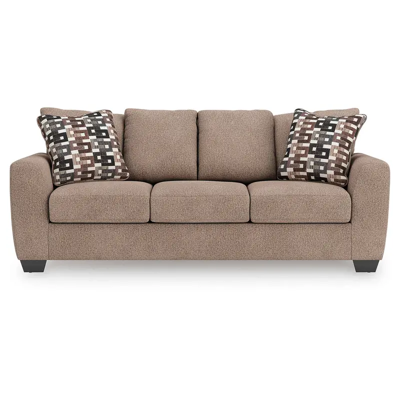 Triston-Peaks Suede Three-Seater Sofa – Modular Living Room Centerpiece 1