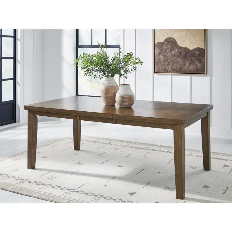 Urbinforte Light Brown Dining Extension Table (Pcd592-35) 1