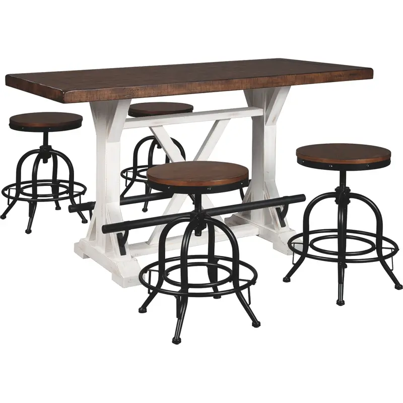 Valebeck Modern Counter-Height Dining Set 1
