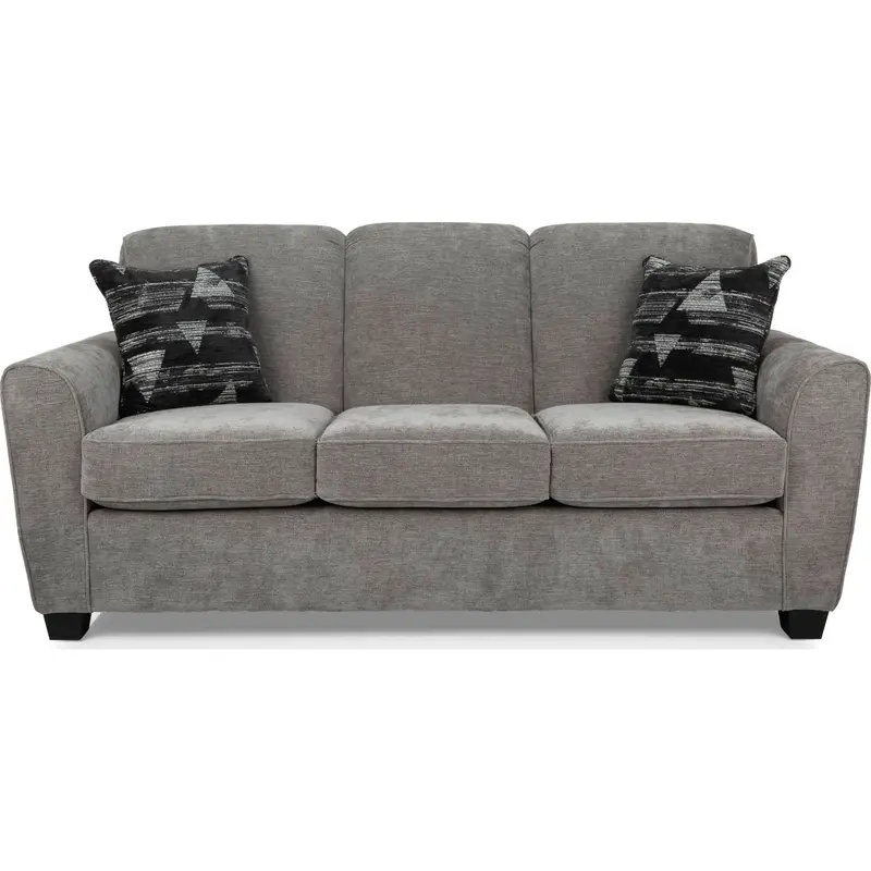 Vernon Zoom Grey Condo Sofa – Compact Living Room Seating 1