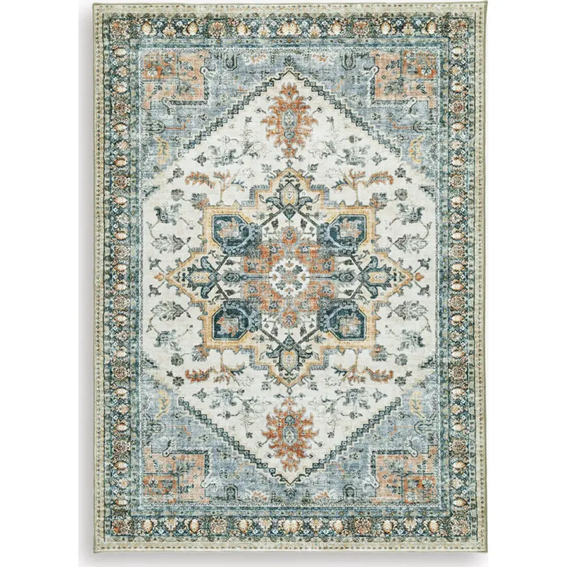 Wallney Plush Area Rug – Modern Geometric Pattern 1