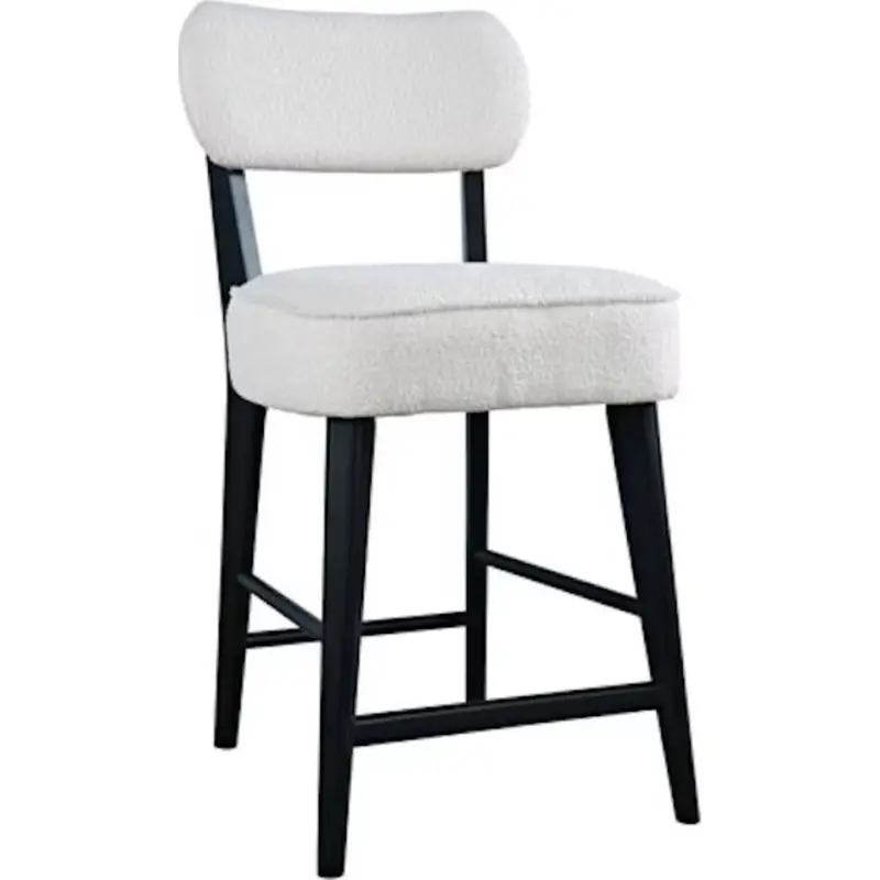 Wes Black Counter-Height Bar Stool (2271-Wesstblk) 1