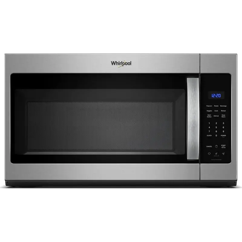 Whirlpool 1.9-Cu-Ft Fingerprint-Resistant Stainless Over-The-Range Microwave – 900W, Sensor Cooking (Ywmms3230Sz) 1