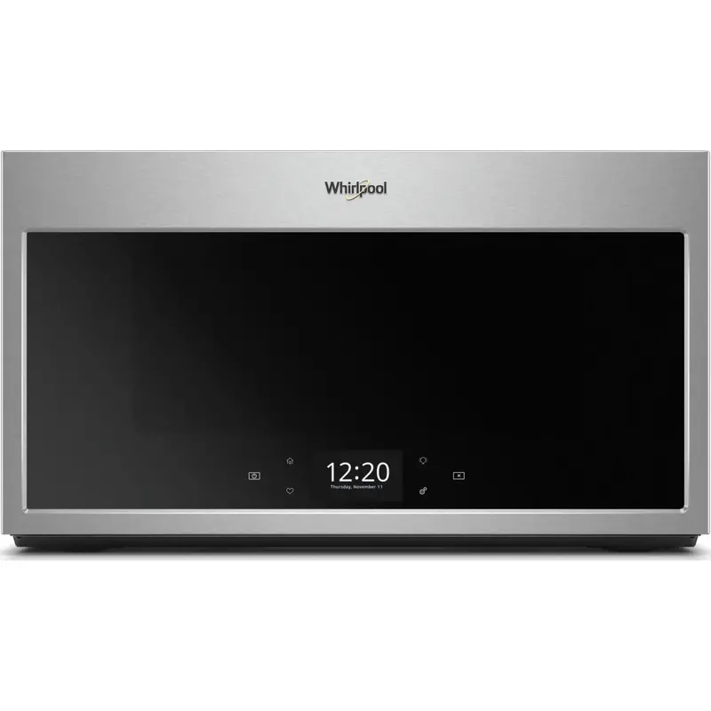 Whirlpool 1.9 Cu. Ft. Smart Over-The-Range Microwave With Multi-Step Cooking – Fingerprint-Resistant Stainless (Ywmha9019Hz) 1