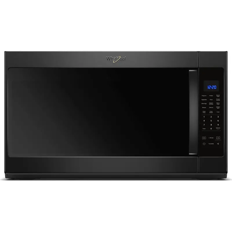 Whirlpool 2.1 Cu. Ft. Over-The-Range Microwave With Steam Cooking – Black (Ywmh53521Hb) 1