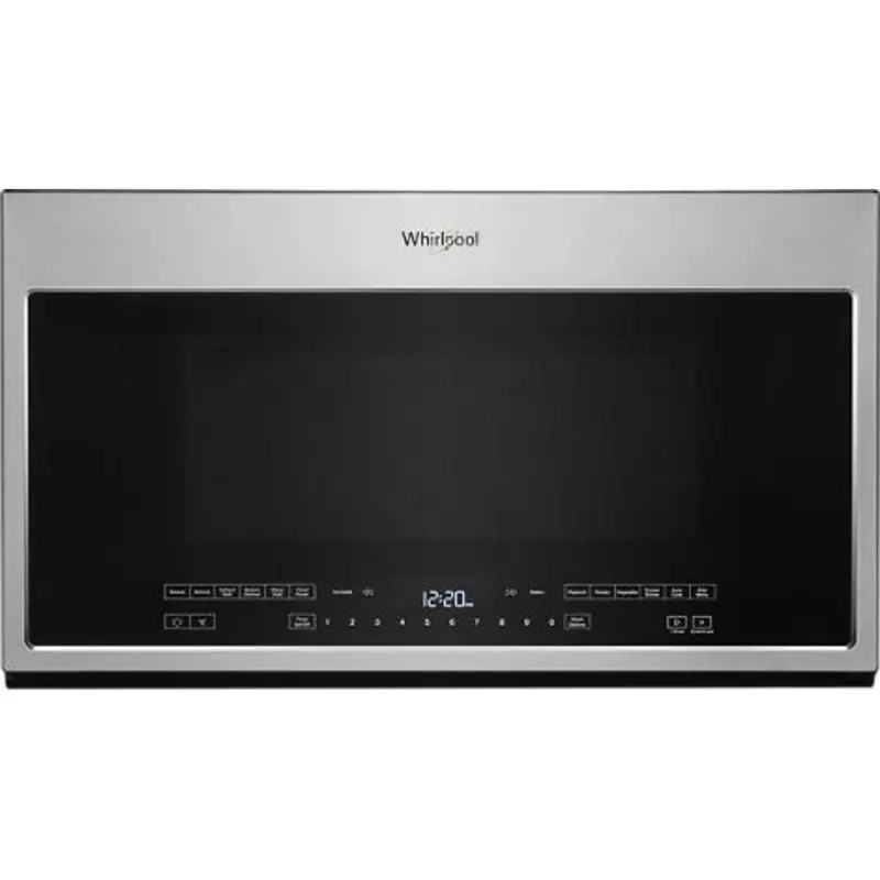 Whirlpool 2.1 Cu. Ft. Over-The-Range Microwave With Steam Cooking – Jet Black (Ywmh54521Jz) 1