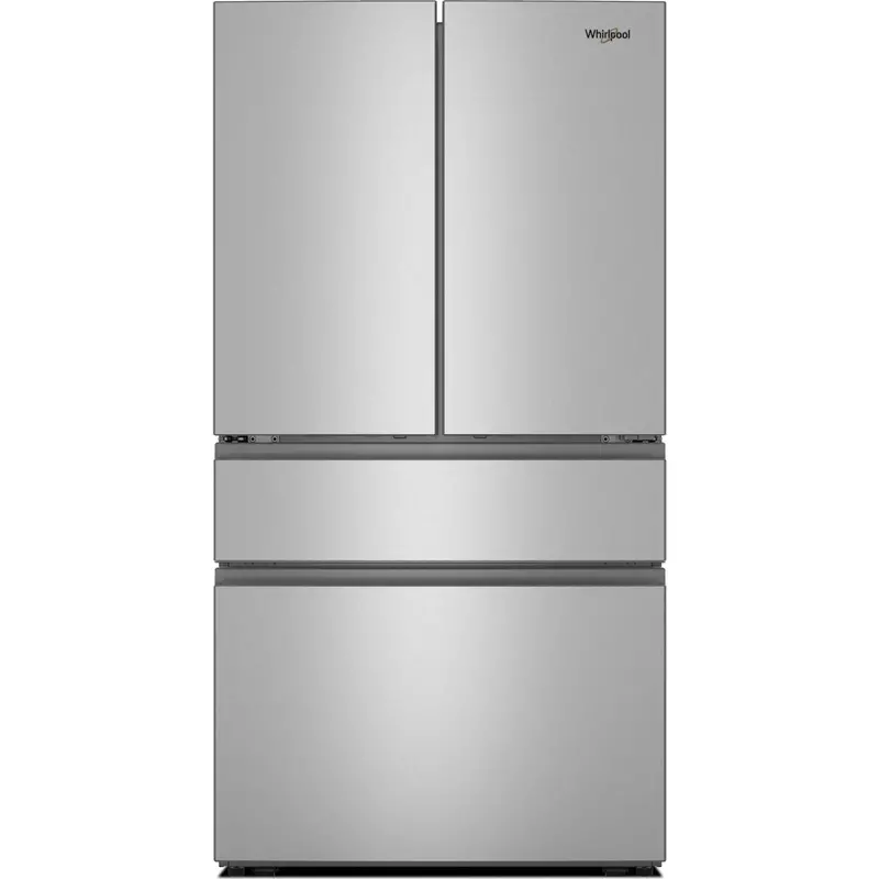 Whirlpool 30-Cu-Ft Fingerprint-Resistant Stainless French Door Refrigerator With Flex-Temp Drawer (Wrmf3336Sz) 1
