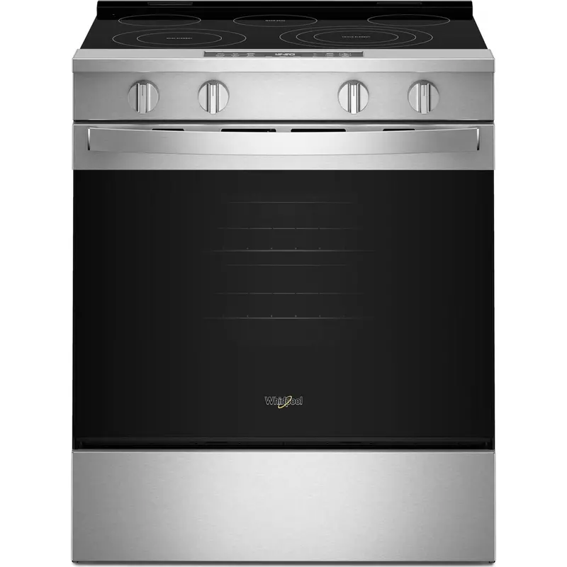 Whirlpool 30-Inch Fingerprint-Resistant Stainless Steel Electric Range With Air Cooking Technology (Ywses5030Sz) 1