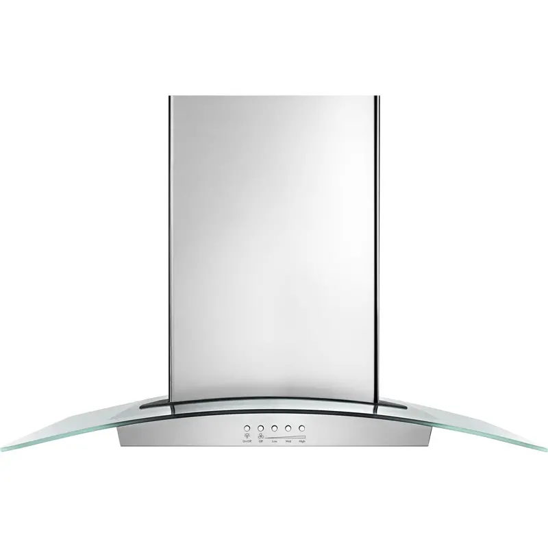 Whirlpool 36" Convertible Glass Range Hood With Quiet Partner Blower (Wvw75Uc6Ds) 1