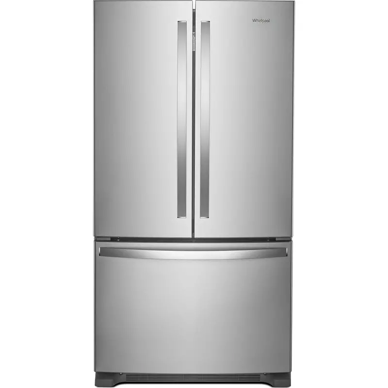 Whirlpool 36" French Door Refrigerator With Built-In Water Dispenser – 25 Cu. Ft., Black Stainless (Wrf535Swhz) 1
