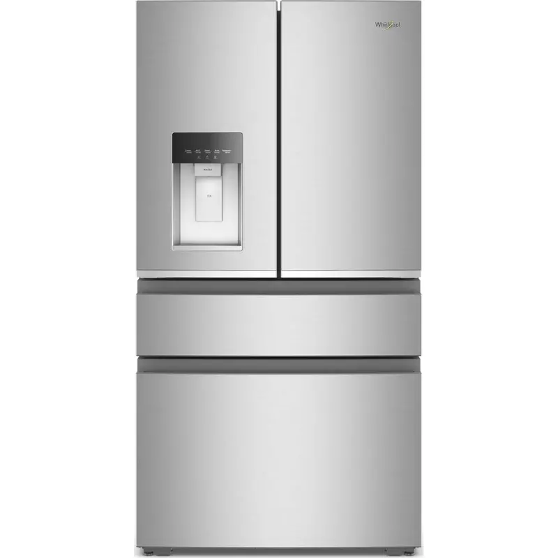 Whirlpool 36-In Fingerprint-Resistant Stainless French Door Refrigerator – 22 Cu. Ft. (Wrmc5036Rz) 1