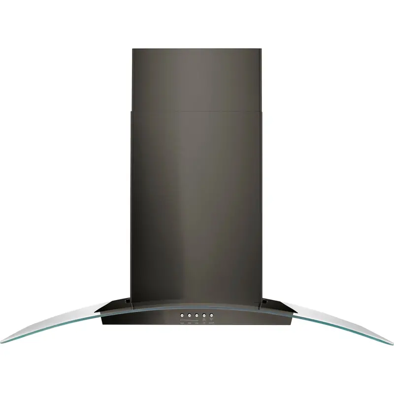 Whirlpool 36-Inch Concave Glass Wall-Mount Range Hood In High-Velocity Finish (Wvw51Uc6Hv) 1