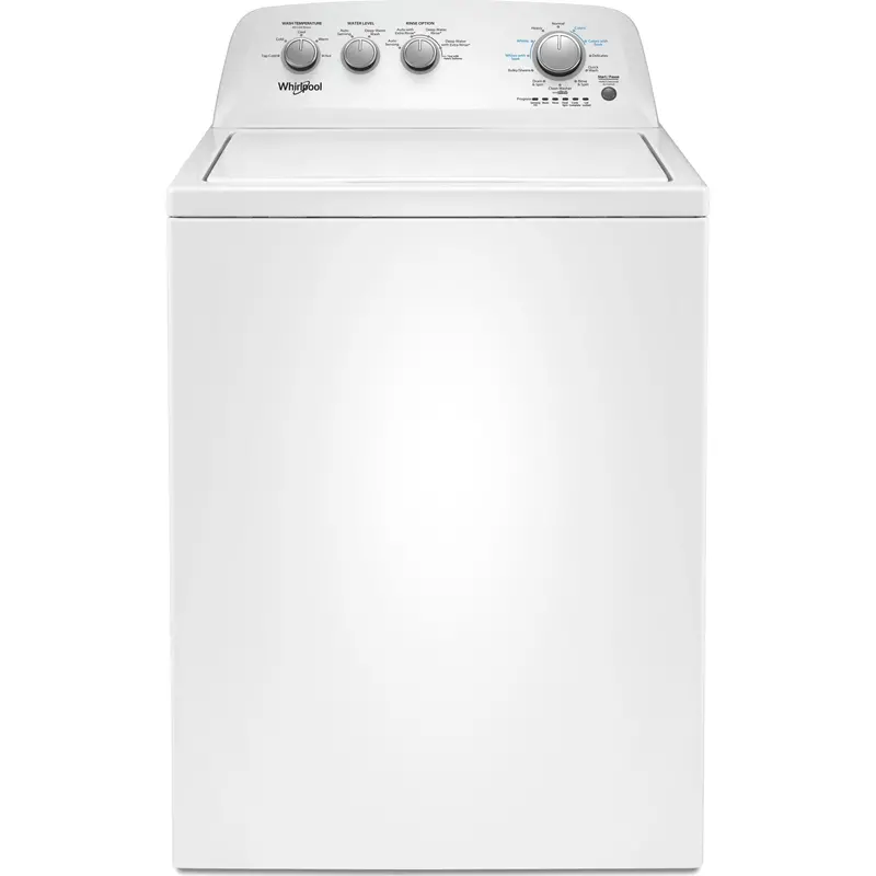 Whirlpool 4.4 Cu. Ft. Top-Load Washer With Soak Cycle – White (Wtw4855Hw) 1